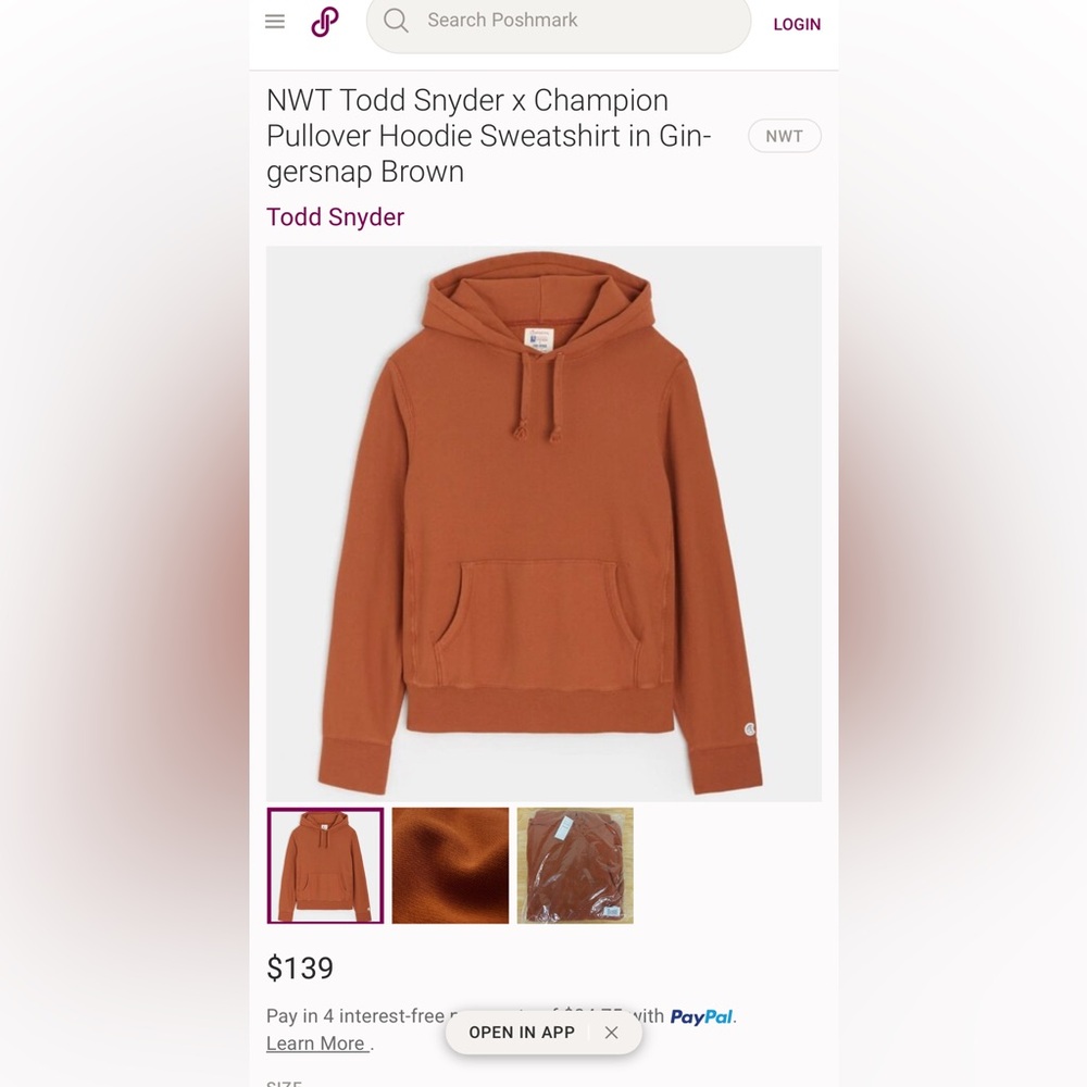 Todd Snyder Champion sweatshirt gingerspap